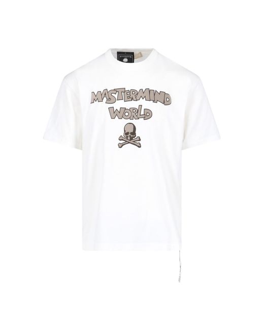 MASTERMIND WORLD White T-Shirt for men