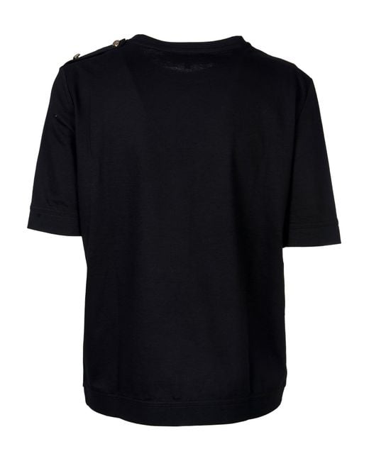 Fay Black T-Shirt