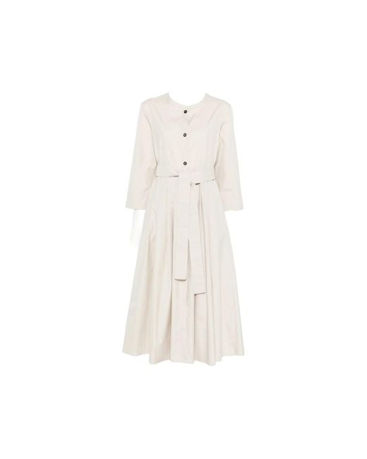 Max Mara White Midi Dresses