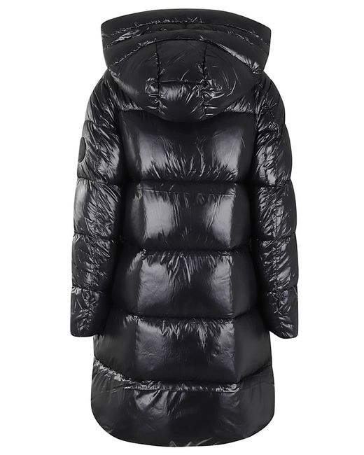 Save The Duck Black Nylon Down Puffer Jacket