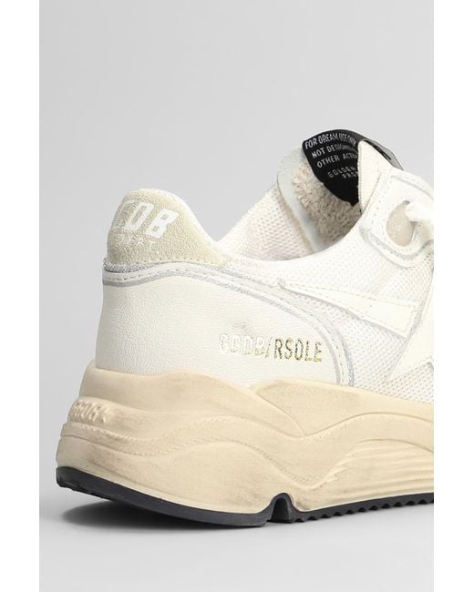 Golden Goose Deluxe Brand White Running Sneakers