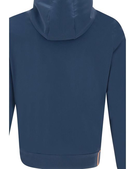 Rrd Blue Summer Hood Sweatshirt for men