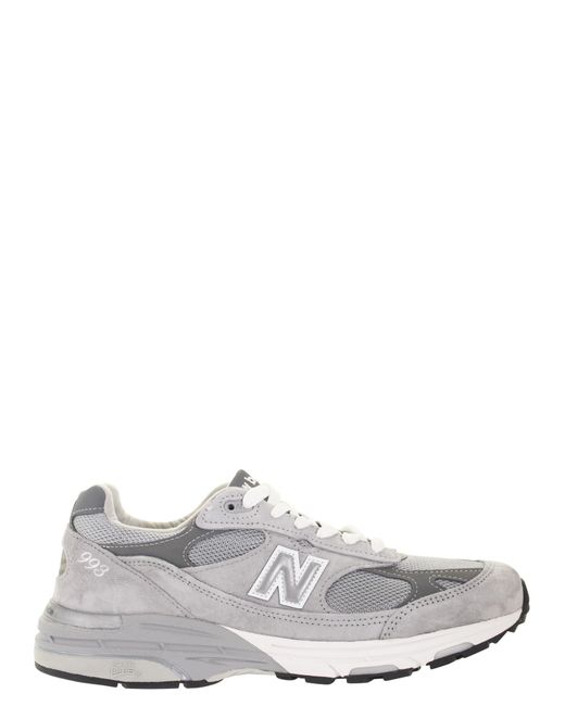 New Balance White 993 Sneakers for men