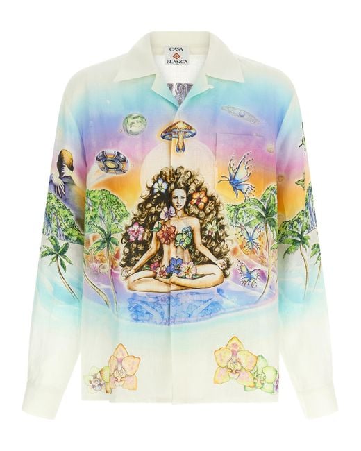 Casablanca Gray Innocence Shirt for men