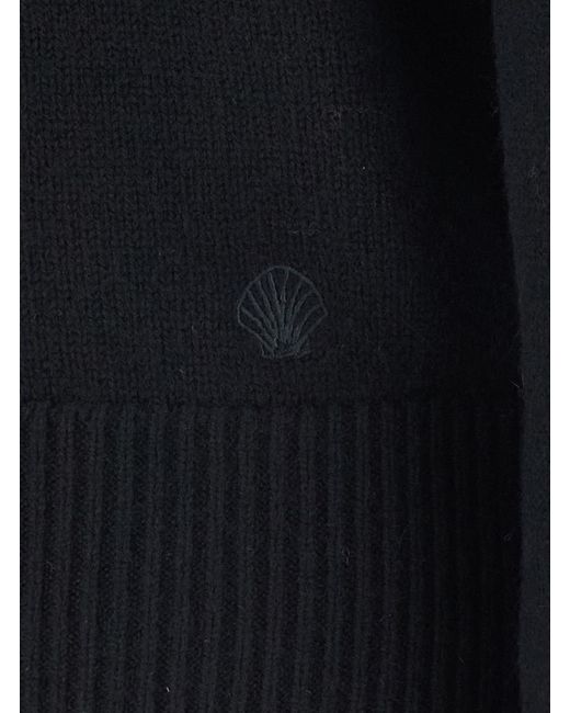 Loulou de Saison Black Sweater Otis Cashmere Tops