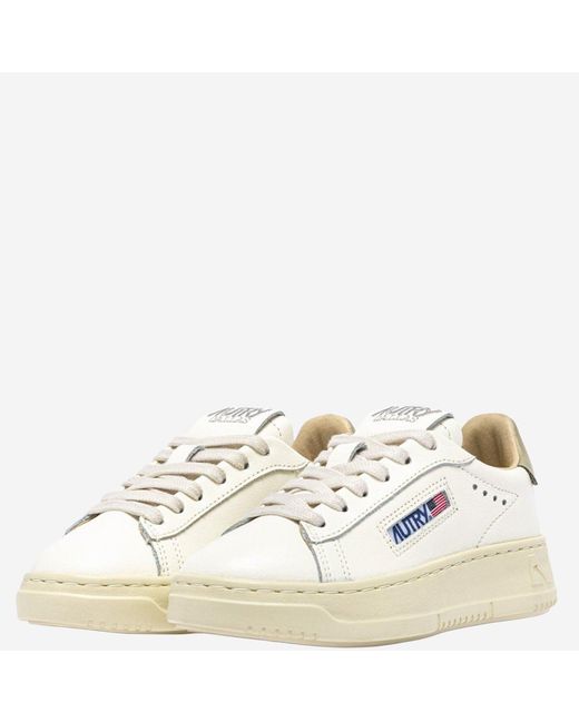 Autry Metallic Medalist Low Sneakers Leather Trainers for men