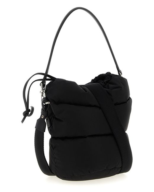 Moncler Black 'Caradoc' Bucket Bag