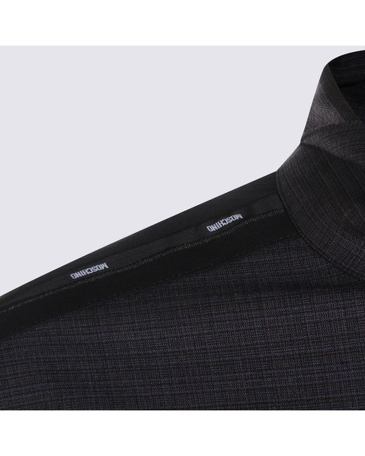Moschino Black Jackets _Pl Wv Ea for men