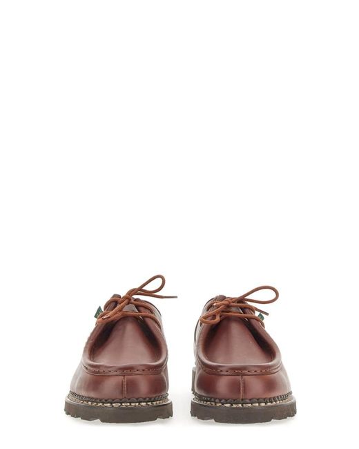 Paraboot Brown Lace-Up Michael for men