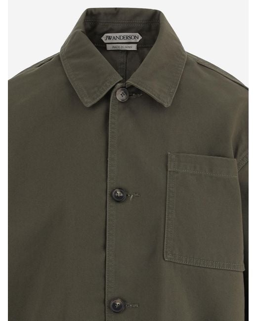 J.W. Anderson Green Cotton Jacket