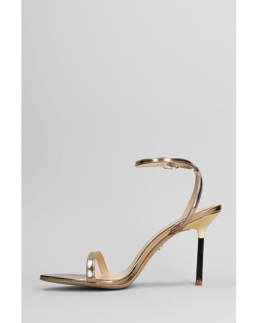 Lola Cruz Multicolor Summer Heel 95 Sandals