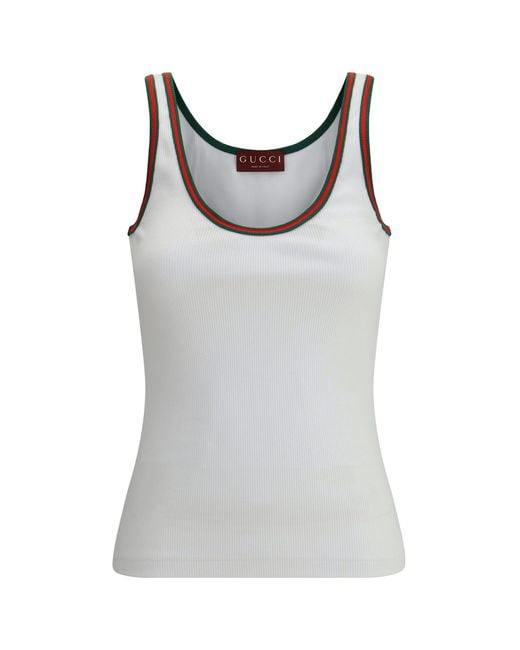 Gucci Top in Gray | Lyst