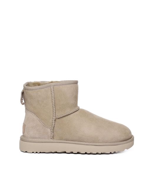 UGG Classic Mini Boots in Natural | Lyst UK