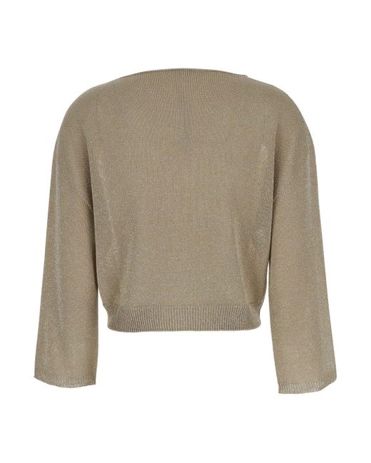 Liu Jo Natural V Neckline Sweater