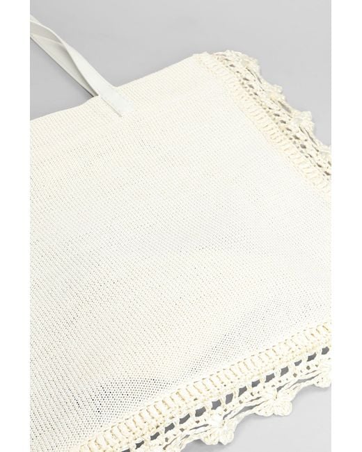 J.W. Anderson Gray Crochet Tote