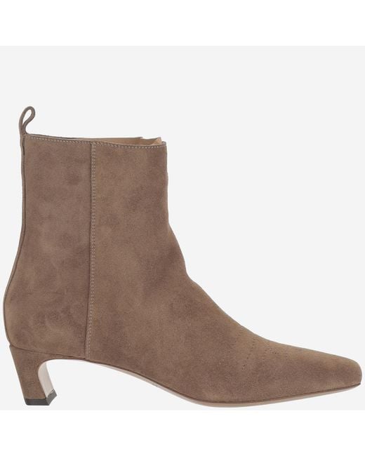 Sartore Brown Ankle Boots Suede