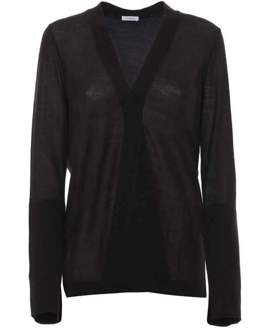 Malo Black Cardigan Maglia