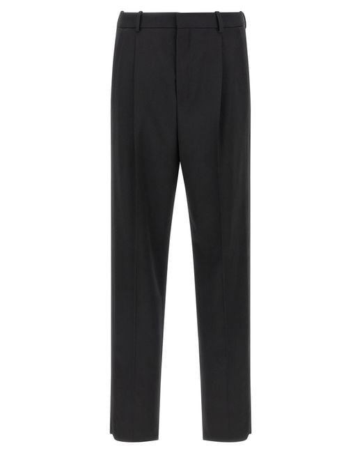 Saint Laurent Black Tuxedo Pants for men