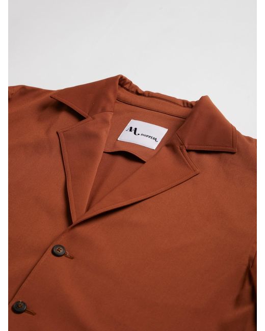 Doppiaa Brown Aabigail Overshirt for men