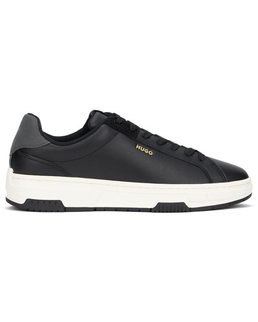 Boss Black Sneakers Eco-Leather Polyester Trainers for men
