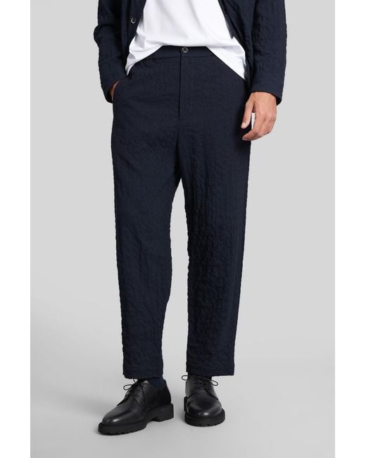 Barena Blue Ameo Pants for men