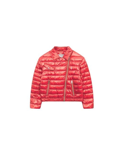 Herno Red Kids Outerwear Jacket Pi000151G-12017 Clothing