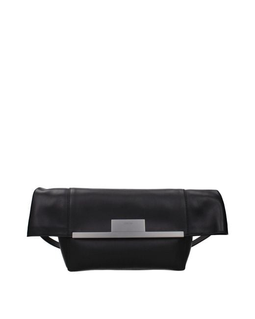 Max Mara Black Shoulder Bag Leather