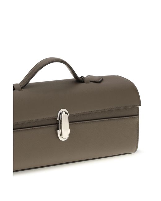 SAVETTE Multicolor Clutch Slim Symmetry Calf Leather Shoulder Bags