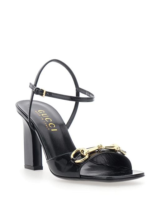 Gucci White Sandals Signora Leather