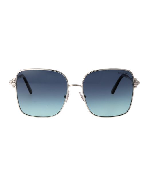 Tiffany & Co Blue 0Tf3094 Metal Sunglasses