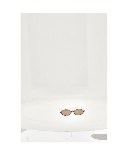 Dior White Sunglasses Havana- Nylon