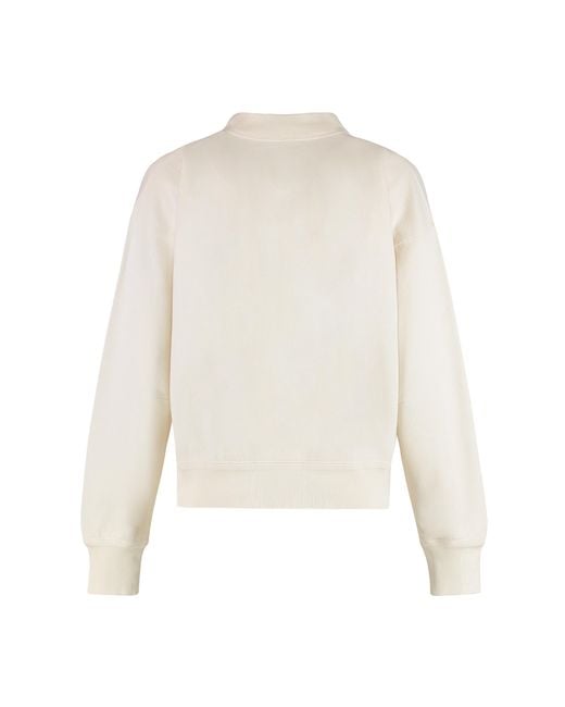 Isabel Marant Pink Moby Sweatshirt Cotton With Logo Sweatshirts