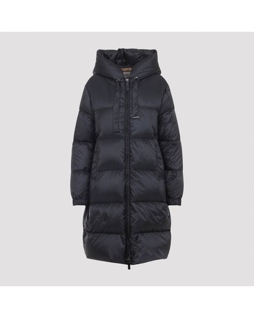 Max Mara The Cube Sei Long Down Jacket in Black | Lyst Max Mara The Cube Sei Long Down Jacket in Black | Lyst