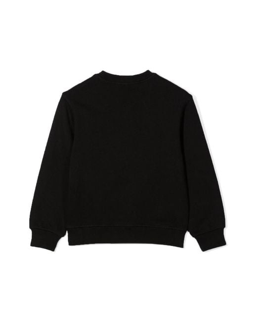 DSquared² Black Sweatshirt Relax Cotton Sweatshirts