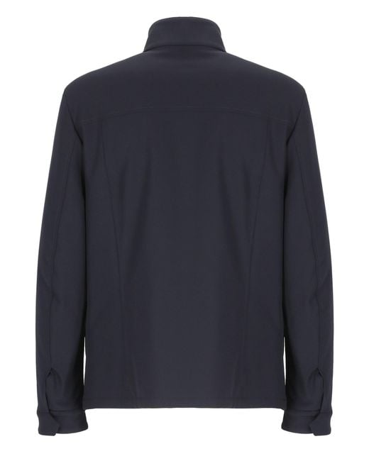 Fay Blue Field Travel Jacket for men