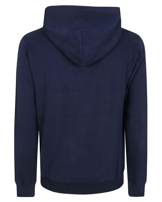 Vilebrequin Blue Hoody Sweatshirt for men