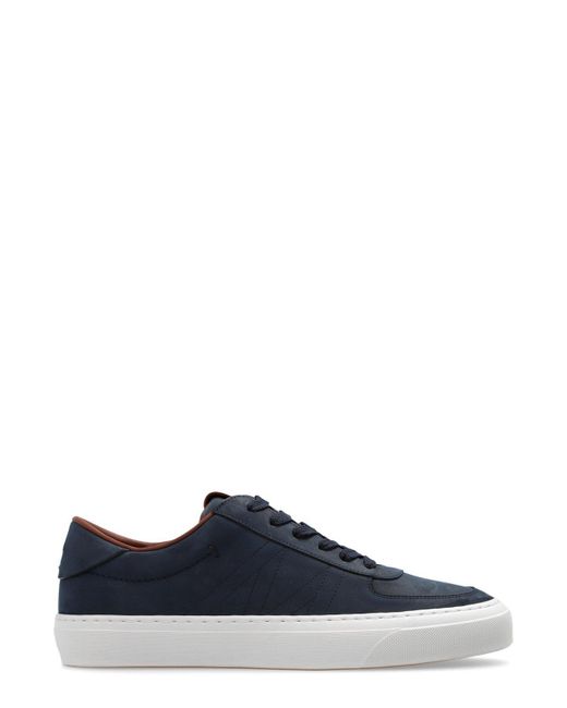 Moncler Monclub Low-top Sneakers in Blue for Men | Lyst