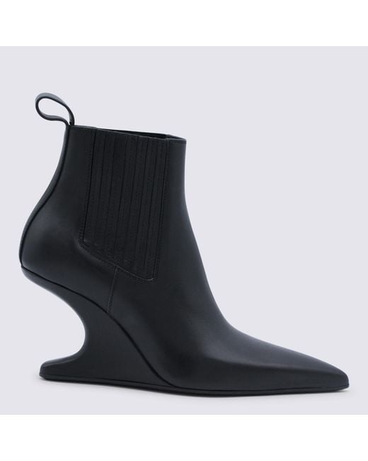 Rick Owens Blue Boots _Le
