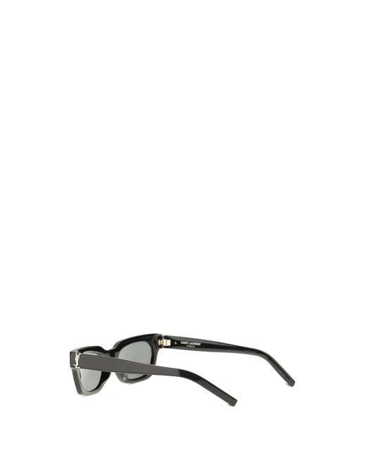 Saint Laurent Gray M175 Sunglasses Acetate