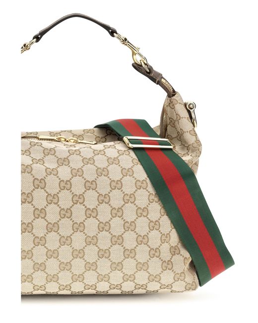 Gucci Metallic Medium Brera Handbag Fabric Shoulder Bags for men