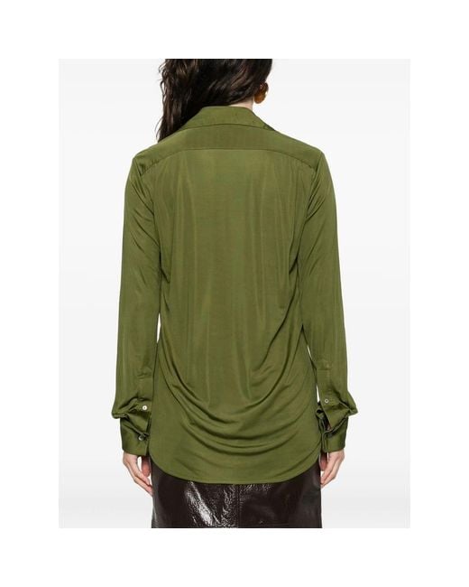 Dries Van Noten Green Tops