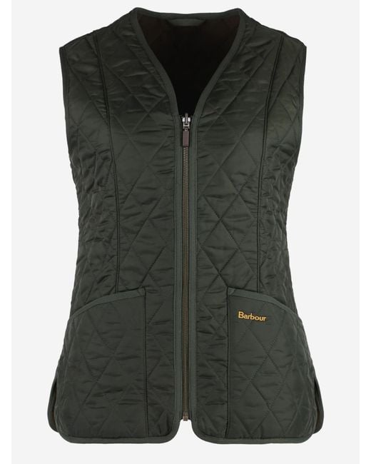 Barbour Green Betty Quilted Vest