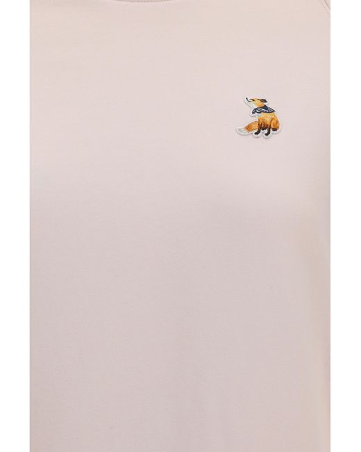 Maison Kitsuné Natural Dreaming Fox Sweatshirt Cotton Sweatshirts