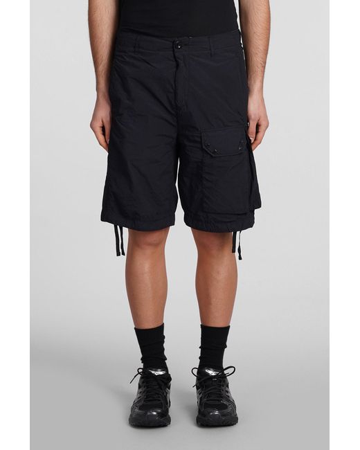 C P Company Shorts In Black Polyester for men