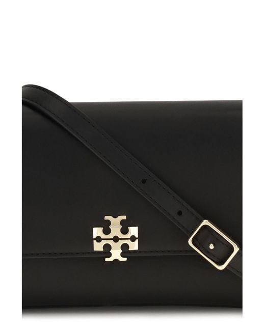 Tory Burch Black Shoulder Bag Charlie Leather Calf