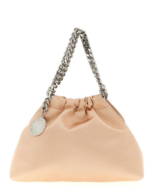Stella McCartney Natural 'Falabella Mini Drawstring' Crossbody Bag