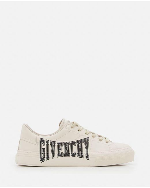 Givenchy White Lace-up City Sport Sneakers for men