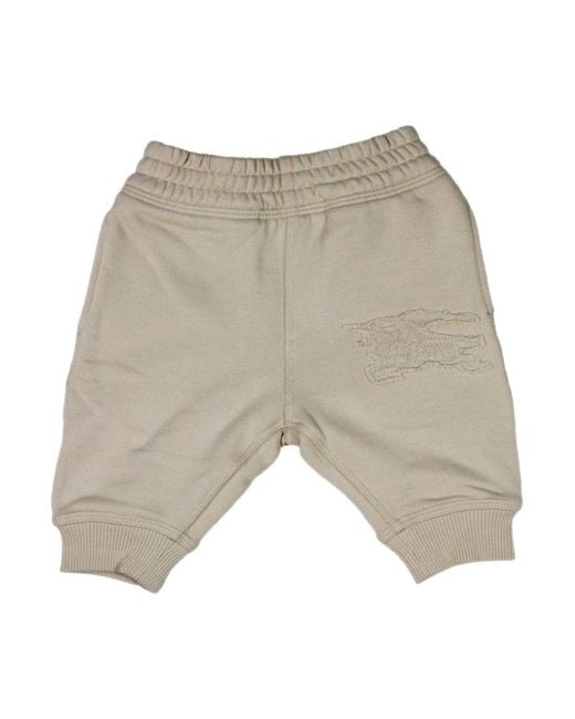 Burberry Natural Trousers 97Co 3Ea
