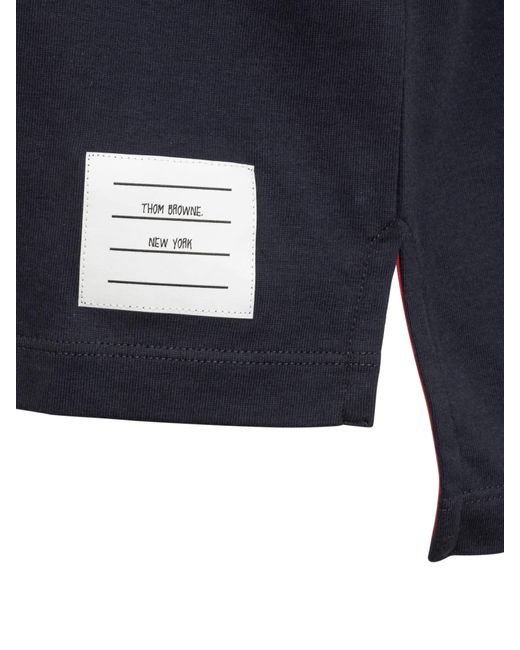 Thom Browne Blue Hector T-shirt