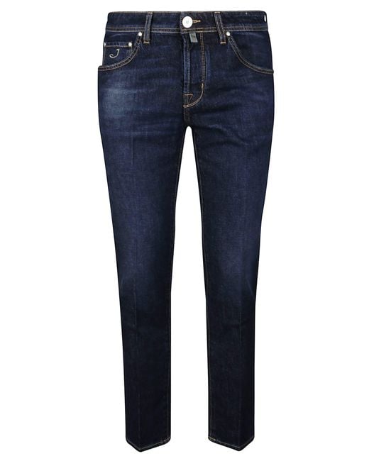 Jacob Cohen Jeans 5 Pocket Slim Fit Scott in Blue for Men | Lyst